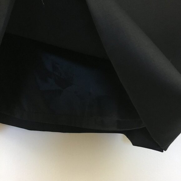 nwt sz 10 Elegant J.CREW Ruffle Sheath Dress Super 120s Wool black - Picture 5 of 11